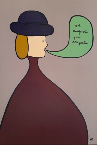 AD AUGUSTA PER ANGUSTA