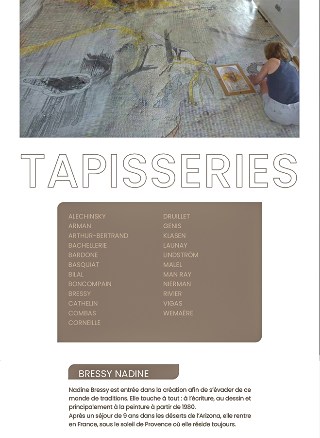 Montélimar Tapisserie Nadine-Bressy