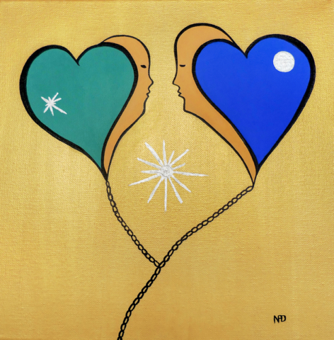 Peinture de Nad Chains-of-Love