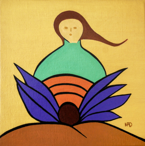 Peinture de Nad Raising-Seed